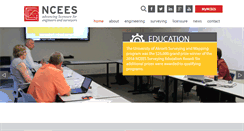 Desktop Screenshot of ncees.org